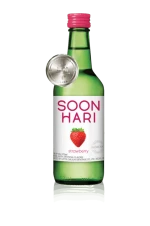 Lotte 'Chum Churum - Soonhari' Strawberry Soju - NV (375ml)
