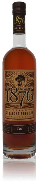 1876 Texas Straight Bourbon Whiskey (750ml)