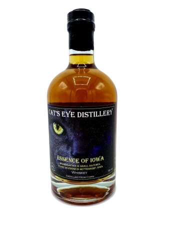 Cat's Eye Distillery Essence of Iowa Corn Whiskey (750 ml)