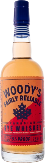 Woody's Fairly Reliable Canadian Rye Whiskey  (750ml)