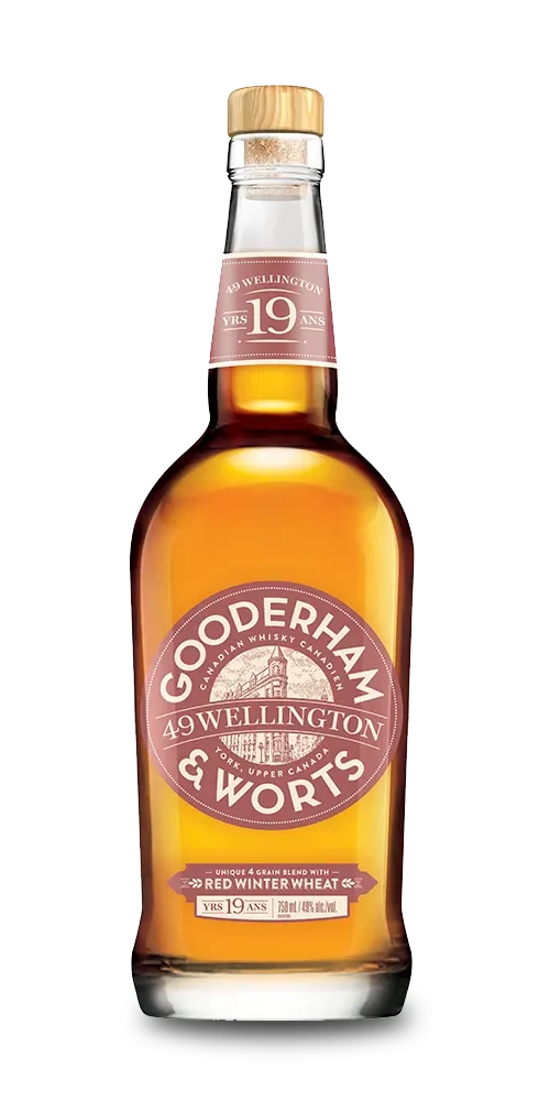 Gooderham & Worts 49 Wellington 19 Year Old Canadian Whisky (750ml)