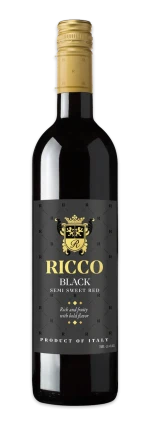 Ricco Dolce Semi Sweet Red  - NV (750ml)