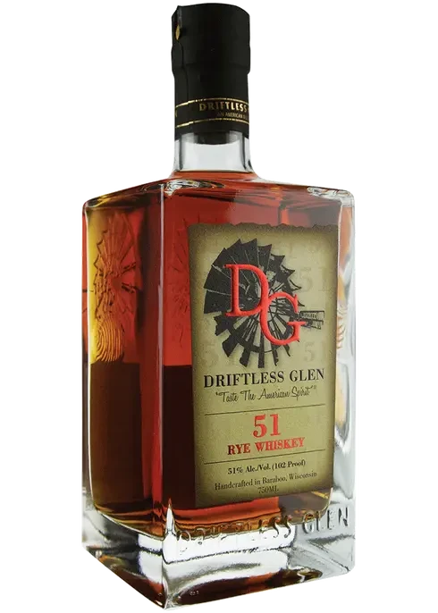 Driftless Glen 51 Rye Whiskey Driftless Glen 51 Rye Whiskey (750 ml)