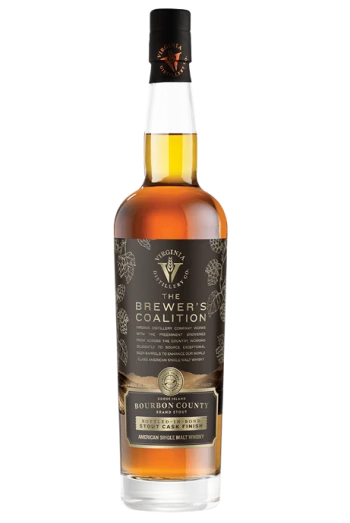 Virginia Distilling Co. Goose Island Bourbon County Stout Bottled-In-Bond Stout Cask Finish (750ml)