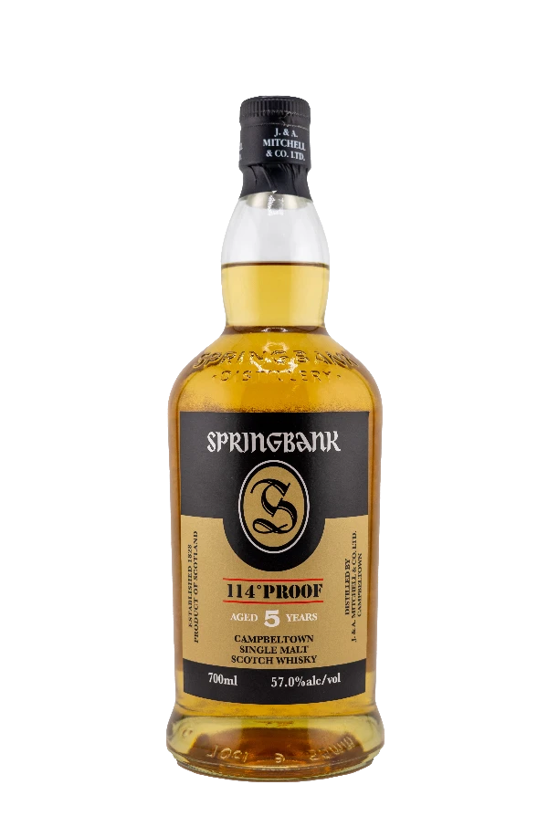 Springbank 5 Year Old 114 proof Single Malt (700ml)