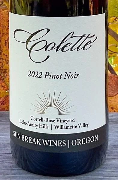 Sunbreak Pinot Noir Colette- 2022 (750ml)