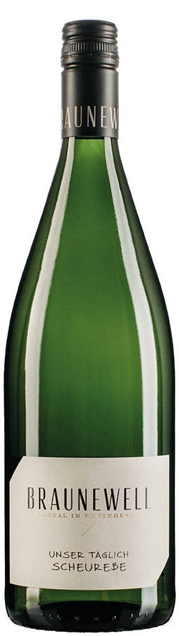 Braunewell 'Unser Taglich' Scheurebe Halbtrocken - 2023 (1 Liter)