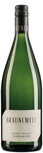 Braunewell 'Unser Taglich' Scheurebe Halbtrocken  - 2023 (1 Liter)