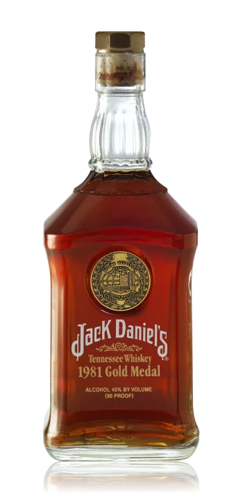 Jack Daniel's Gold Medal Series 1981 Bottle No. 7 with Box and Tag - 2006 Release (1L)