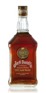 Jack Daniel's Gold Medal Series 1981 Bottle No. 7 with Box and Tag - 2006 Release (1L)