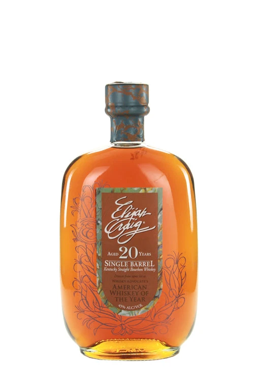 Elijah Craig 20 Year Old Single Barrel 1991 Release (Light Cosmetic Damage To Capsule) (750ml)