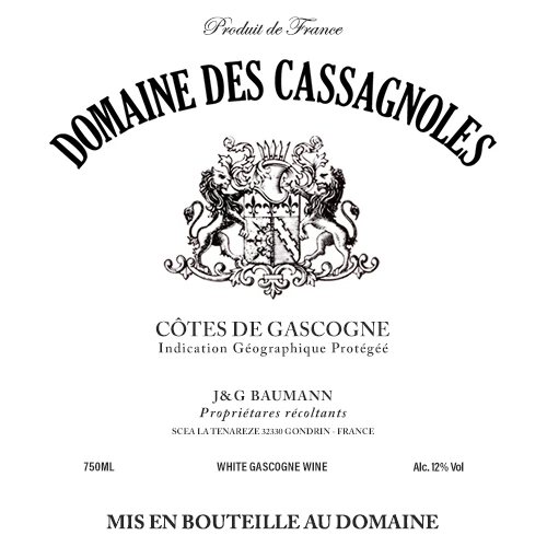 Domaine des Cassagnoles Gros Manseng-Reserve Selection - 2017 (750ml)