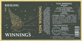 Von Winning Riesling Winnings - 2025 (750ml)