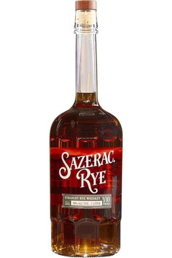 Sazerac 100 Proof Straight Rye Whiskey - (1 Liter)