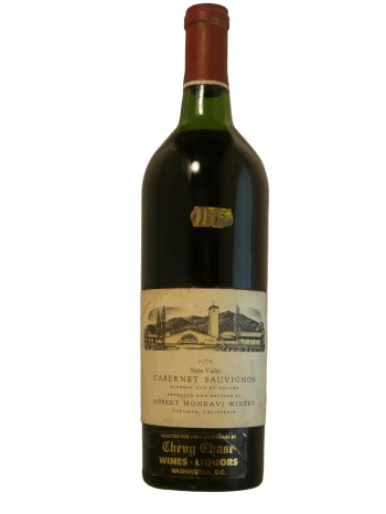 Robert Mondavi Reserve Winery Cabernet Sauvignon - 1974 (750ml)