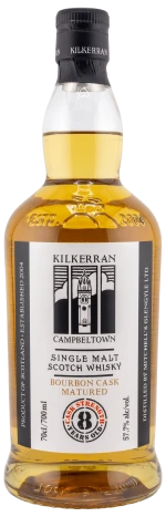 Glengyle Kilkerran 8 Year Bourbon Wood   (700ml)