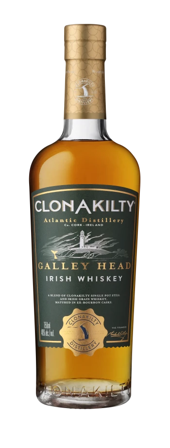 Clonakilty Galley Head Single Pot Still Whiskey Matured in Ex Bourban Cask (750ml)