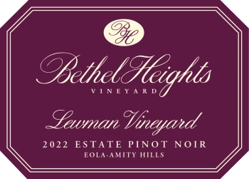 Bethel Heights Lewman Pinot Noir - 2022 (750ml)