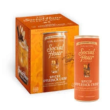 Social Hour Cocktails Spiced Applejack Crisp 250ml (4-pack cans)