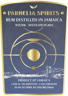 Parhelia Cask #6 New Yarmouth Winston Kennedy Rum 69.4% - 2019 (700ml)