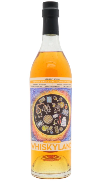 Caperdonich (silent) - 30 year old Whiskyland Chapter 9 'Gone Grant' Single Malt Scotch 1994 Whisky 70cl 51.5% ABV
