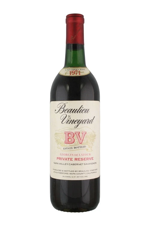 Beaulieu Vineyards Georges de Latour Private Reserve Cabernet Sauvignon - 1974 (750ml)