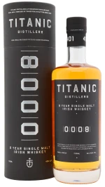 Titanic Distillers - 8 year old Single Malt Irish Whiskey 70cl 40% ABV