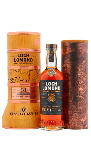 Loch Lomond - 31 year old Waypoint Series Third Release - Inversnaid To Inverarnan Single Malt Scotch 1992 Whisky 70cl 44.1% ABV