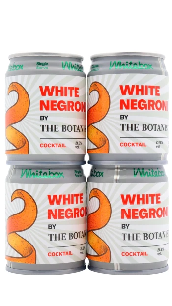 The Botanist - White Negroni Whitebox Cocktail 10cl x 4 21.8% ABV (4 x 100ml)