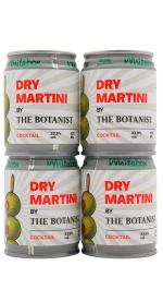 The Botanist - Dry Martini Whitebox Cocktail 10cl x 4 33.9% ABV (4 x 100ml)