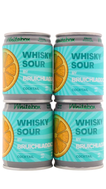 Bruichladdich - Whisky Sour Whitebox Cocktail 10cl x 4 19% ABV (4 x 100ml)