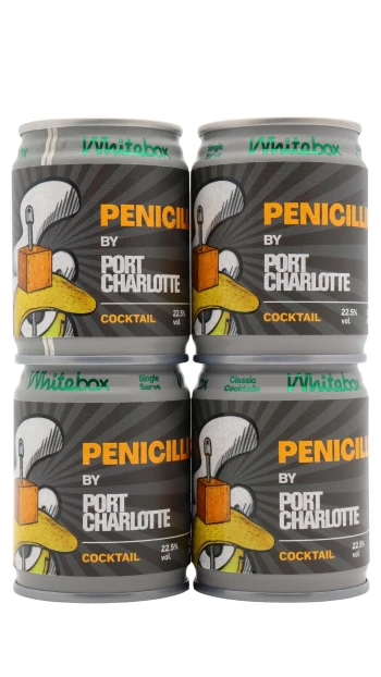 Port Charlotte - Penicillin Whitebox Cocktail 10cl x 4 22.5% ABV (4 x 100ml)