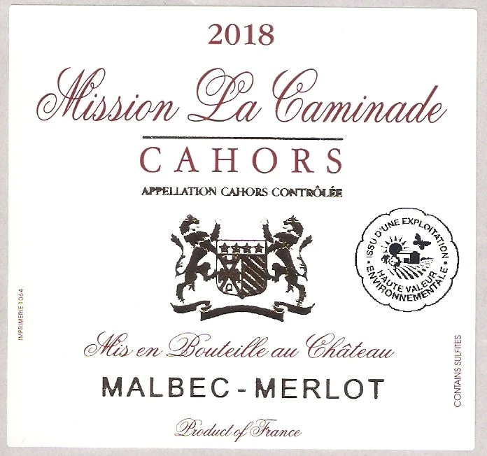 Chateau La Caminade Mission La Caminade Cahors - 2024 (750ml)