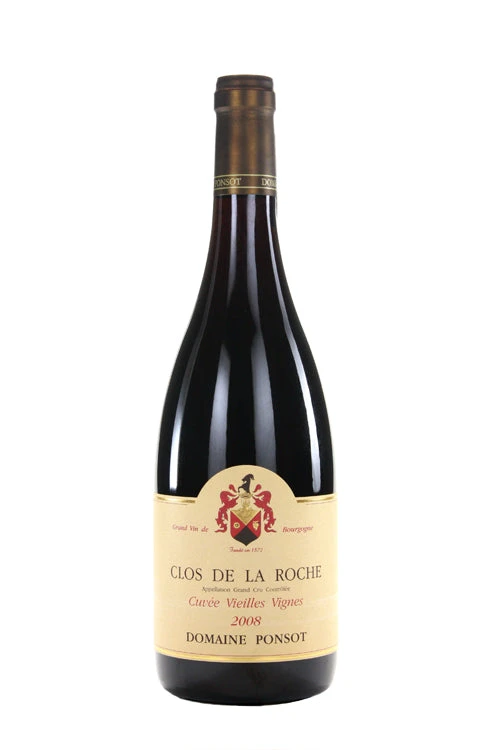 Ponsot Clos de la Roche CuvÃ©e Vieilles Vignes Grand Cru - 2008 (750ml)