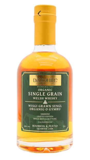 Da Mhile - Limited Edition Organic Single Grain Welsh Whisky 35cl 46% ABV (35cl)