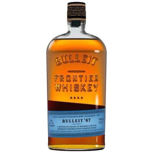 Bulleit '87 A Distinctive Blend Of Bourbon & Rye Whiskeys Finished With Toasted Staves 750ml