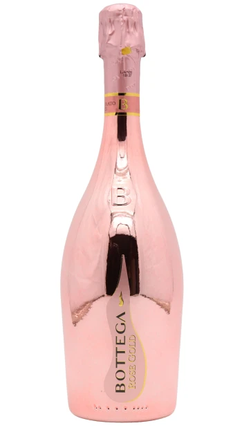 Bottega - Rose Gold Prosecco Pinot Nero Brut Sparkling Wine 75cl 11.5% ABV