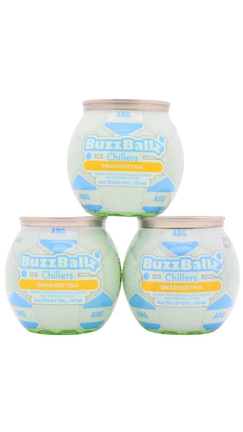BuzzBallz - Limited Edition Argentina 2026 World Cup Smashentina Cocktail 20cl x 3 15% ABV (3 x 20cl)