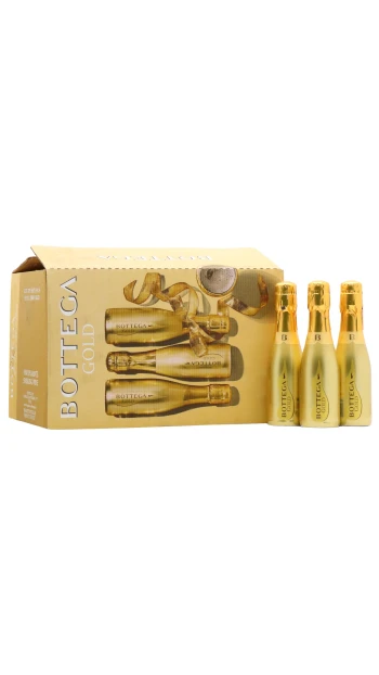 Bottega - Gold Diamond Prosecco Extra Brut Sparkling Wine 20cl x 24 11% ABV (24 x 20cl)