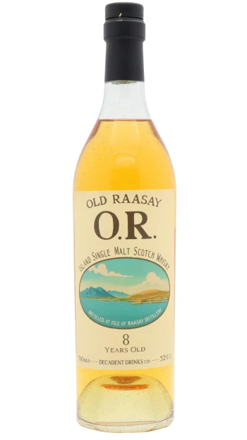 Raasay - 8 year old Decadent Drinks Old Raasay Series Single Malt Scotch 2018 Whisky 70cl 52% ABV