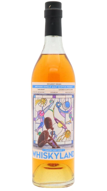Caperdonich (silent) - 30 year old Whiskyland Chapter 38 'Gone Grant' Single Malt Scotch 1995 Whisky 70cl 49.9% ABV
