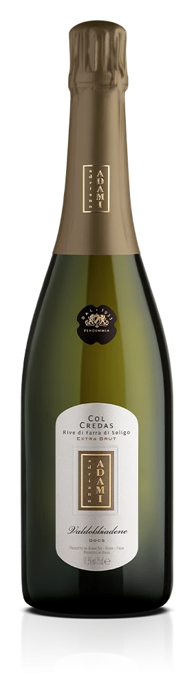 Adami Valdobbiadene Rive di Farra di Soligo Extra Brut Col Credas - 2024 (750ml)