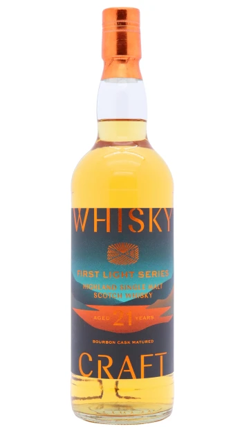 First Light - 21 year old Whisky Craft Highland Single Malt Scotch Whisky 70cl 46% ABV