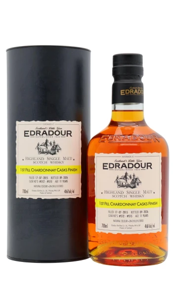 Edradour - 11 year old St. Michael-Eppan Chardonnay Cask Finish Single Malt Scotch 2015 Whisky 70cl 46% ABV