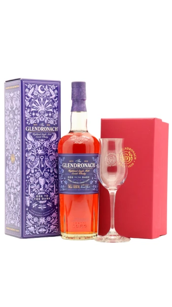 Glendronach - Masters Anthology Collection - Ode To The Dark Single Malt Scotch Whisky 70cl 50.8% ABV (Includes Tasting Glass)