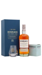Benriach - 21 year old The Twenty One Speyside Single Malt Scotch Whisky 70cl 46% ABV (Includes Tasting Glass)
