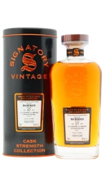 Balmenach - 17 year old Signatory Vintage Cask Strength Collection Single Cask #1 2008 Whisky 70cl 58.2% ABV