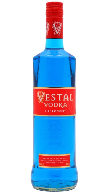 Vestal - Blue Raspberry Vodka 70cl 37.6% ABV