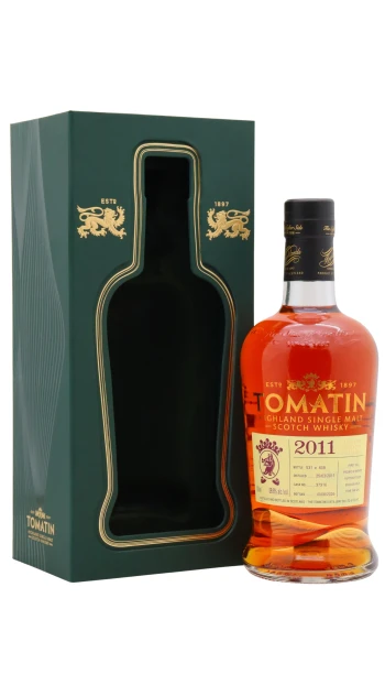 Tomatin - 15 year old Single PX Sherry Cask #37316 2011 Whisky 70cl 58.8% ABV (UK Exclusive)