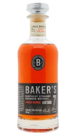 Baker's - 7 year old Single Barrel Kentucky Straight Bourbon 2016 Whisky 75cl 53.5% ABV